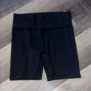 DSG Black Bike Shorts Stretchy Mid-Thigh